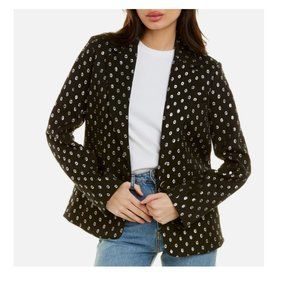 NWT Tanya Taylor Women's Andie Silk-Blend Jacket Size 4